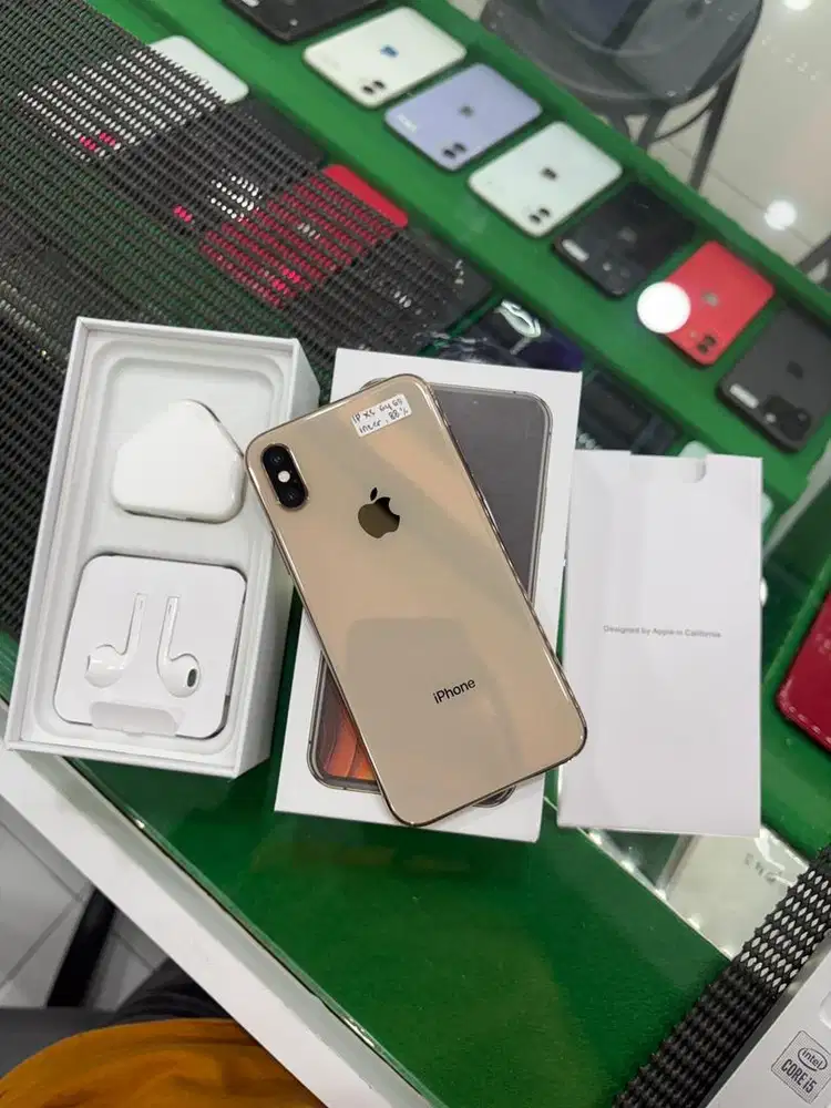 Iphone xs 64gb second fullset mulus nominus