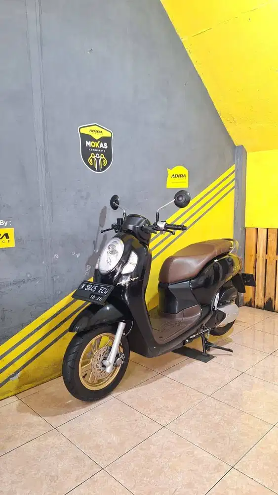Scoopy prestige 2021 cash kredit bisa syarat ktp kk warna favorit
