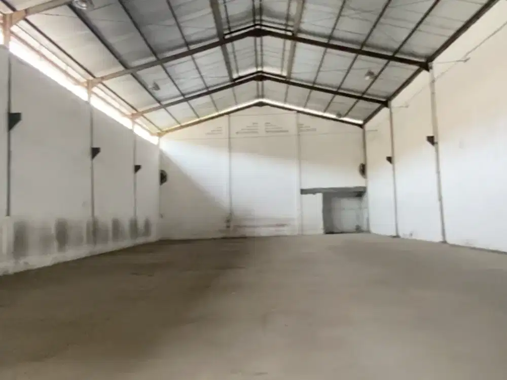 DIJUAL/DISEWAKAN Gudang di Kosambi Timur dengan keamanan One Gate System
