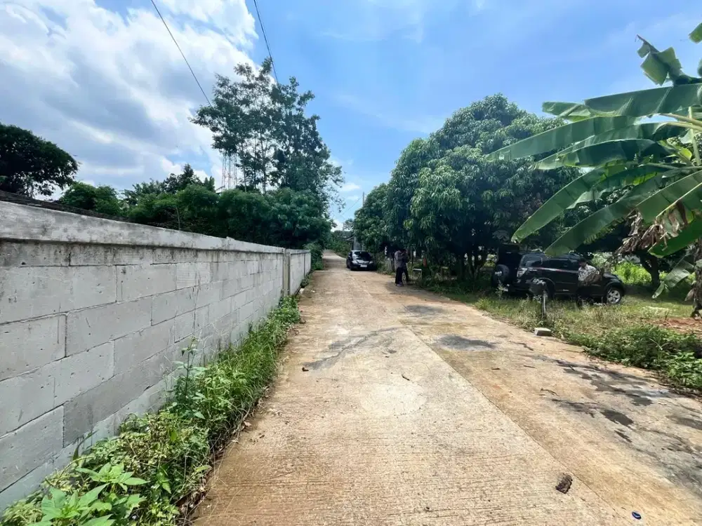 Tanah Dijual 3 Menit Jl Raya Pondok Petir, Lokasi Nyaman
