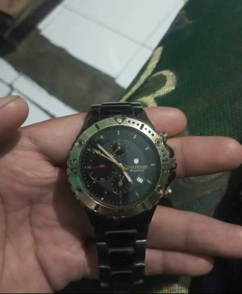 Jam tangan swiss chronomaster original