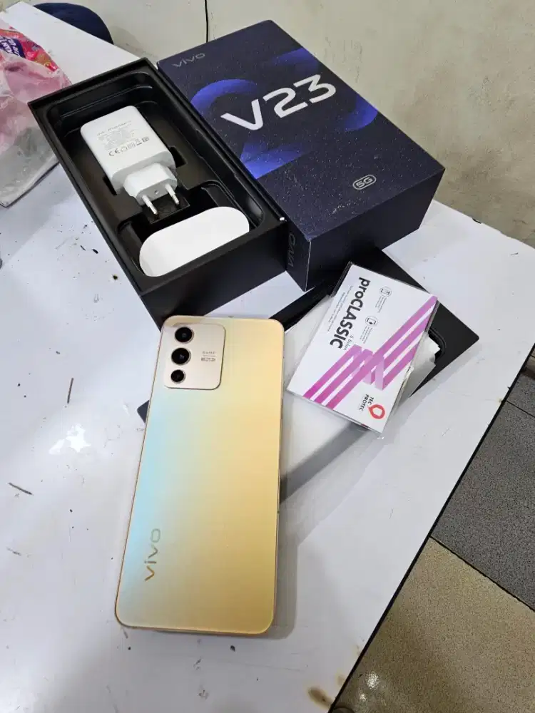 Vivo V23 5G 8/128 Fullset Mulus