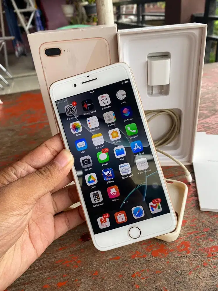 Iphone 8 Plus 256GB Fullset Ori