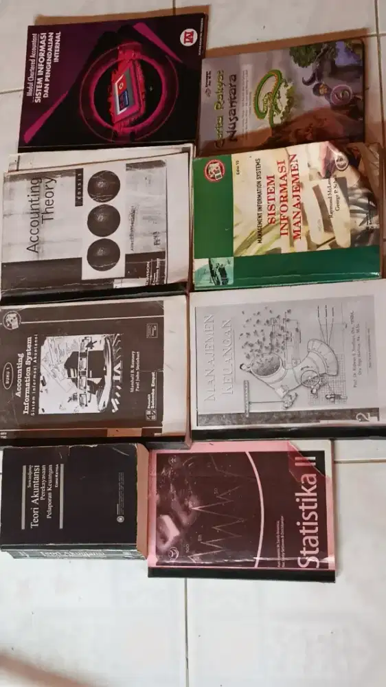 Buku pelajaran campur
