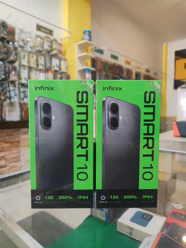 INFINIX SMART 10 4/128 promo+bonus cash & credit garansi Resmi