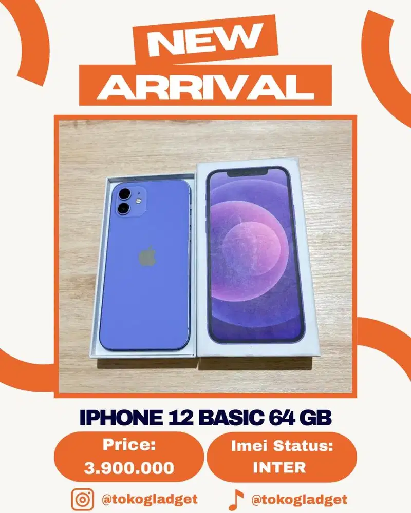 iPhone 12 Basic 64 Gb ex INTER ALL OPERATOR