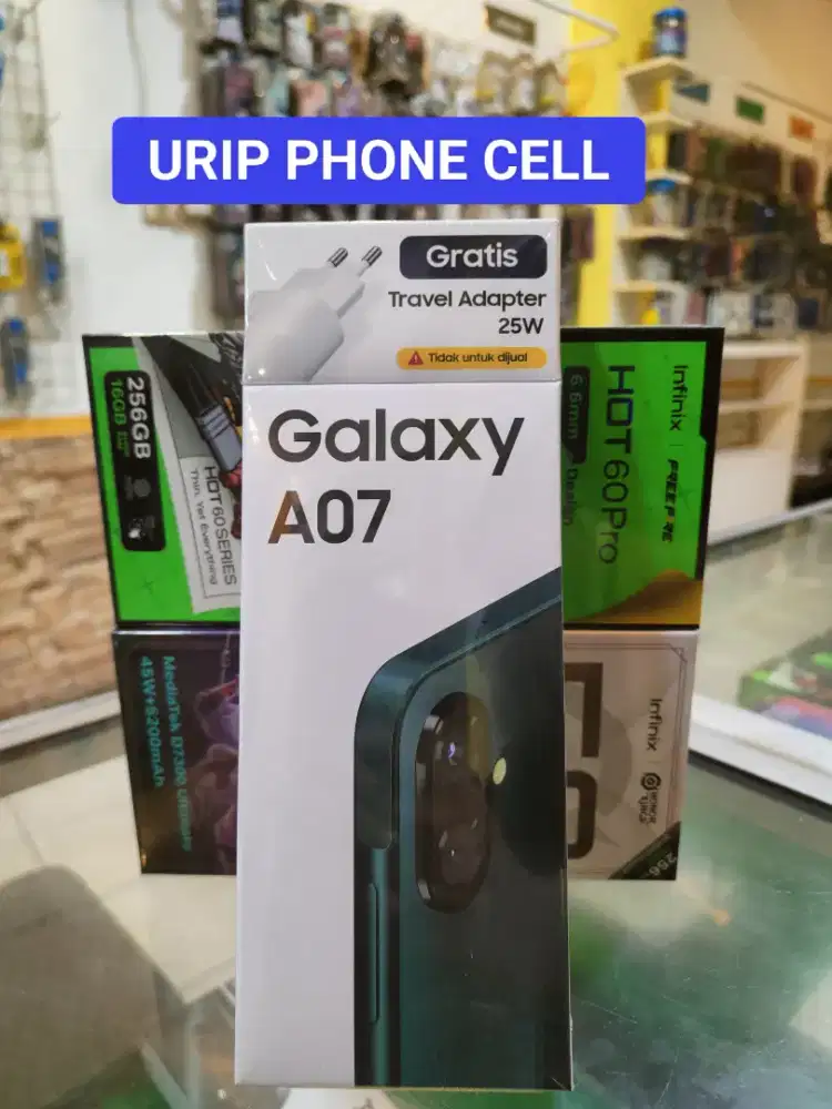 Samsung A07 4/64 Promo+bonus cash & credit garansi Resmi
