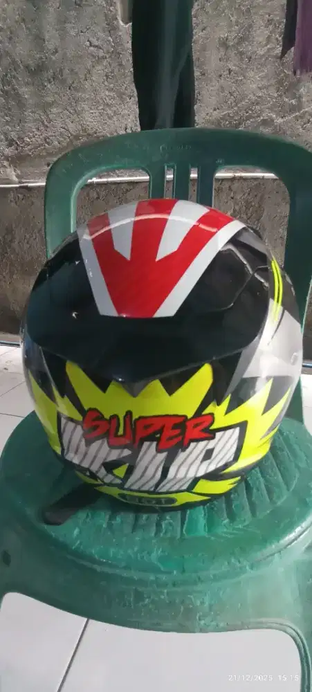 Jual helm KYT R10 pawi ukuran L