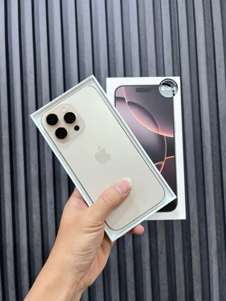 Iphone 16 promex 256 bh 100% garansi juli 2026 mulus like new