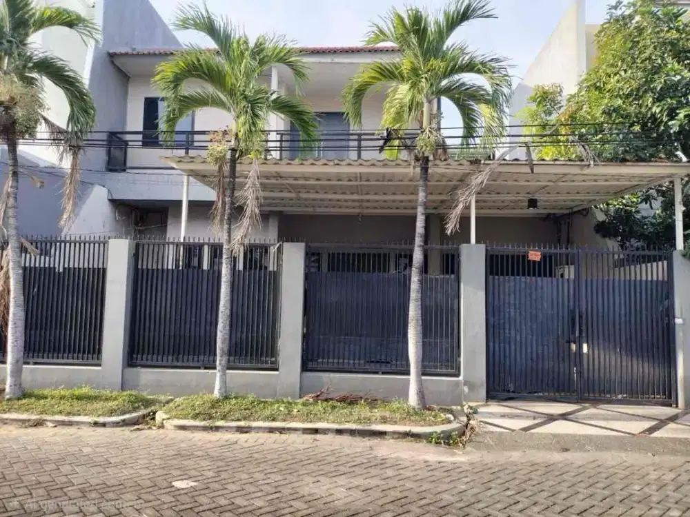 Jual Cepat! Rumah Siap Huni 2 Lantai Surabaya Timur Manyar Kartika ex Office