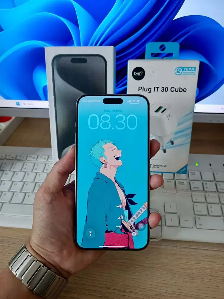 IPhone 15 Promax 256 Natural Titanium