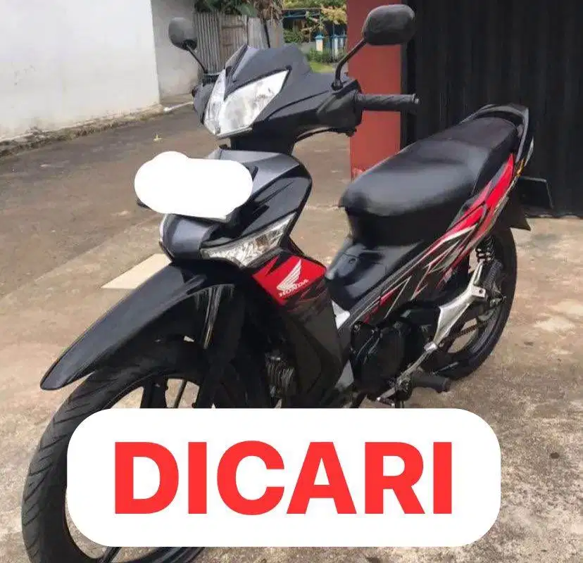 Di Cari Supra X 125 Double Disk DD Tahun 2008 Ke Atas Supra X 2010