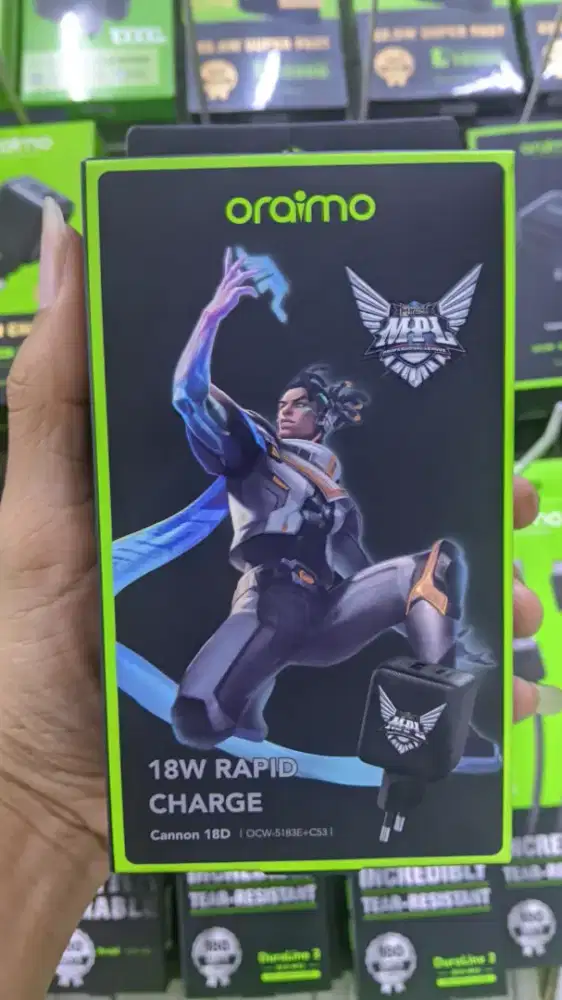 ADAPTOR CHARGER USB-C & USB-A ORAIMO OCW-5183E+C53