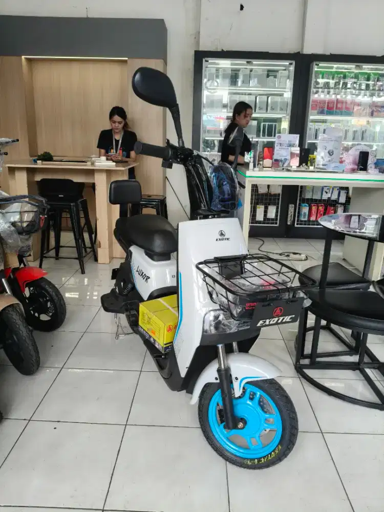SEPEDA LISTRIK EXOTIC LUXOR GRATIS ONGKIR