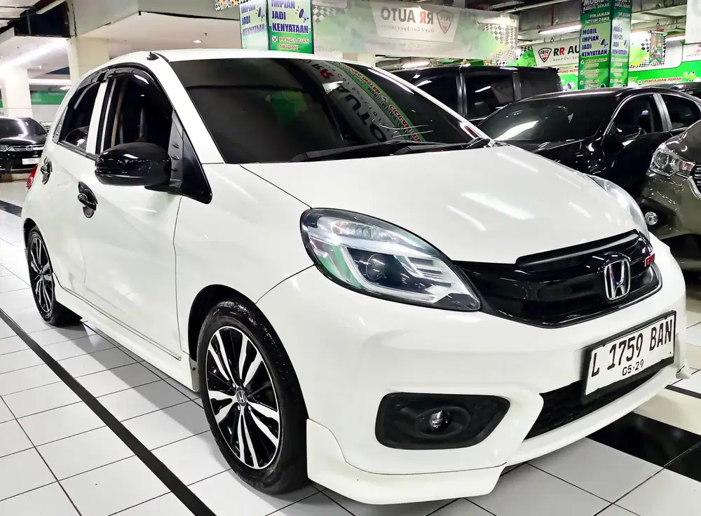 Honda Brio E Satya 1.2 MT 2018 Putih Manual ISTIMEWA BOSS !!