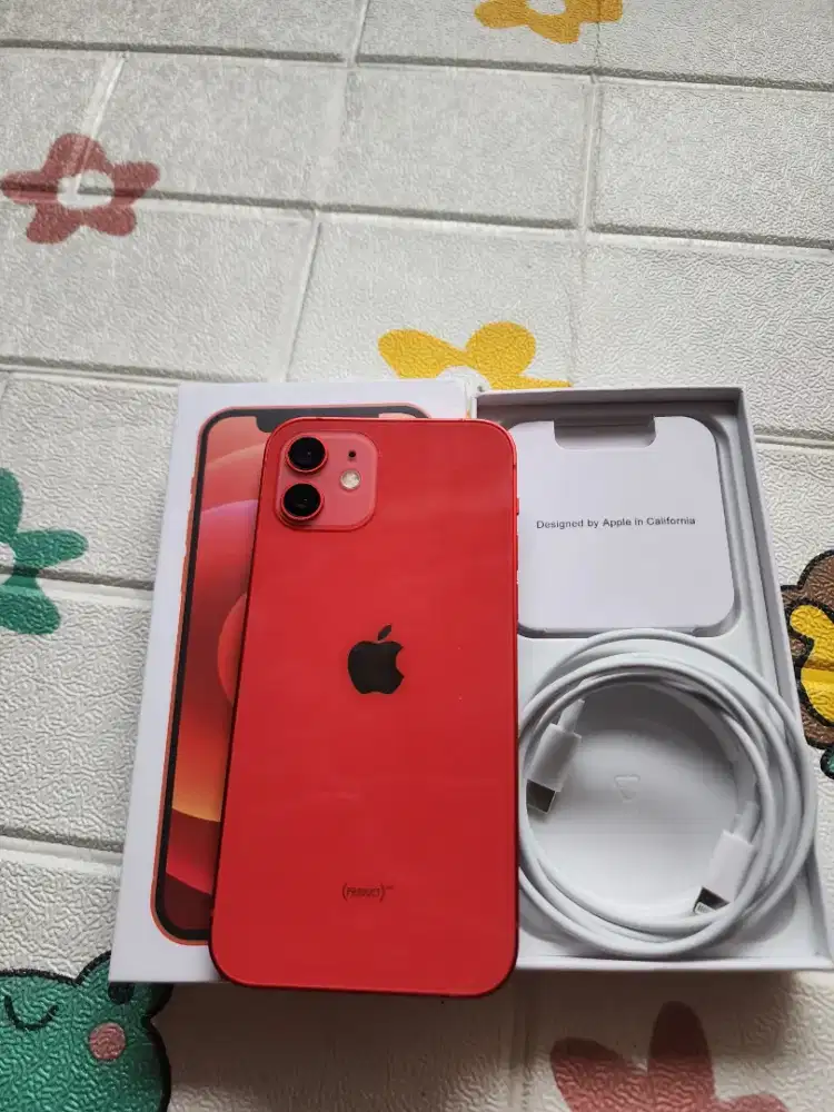 Iphone 12 128gb ex inter warna red