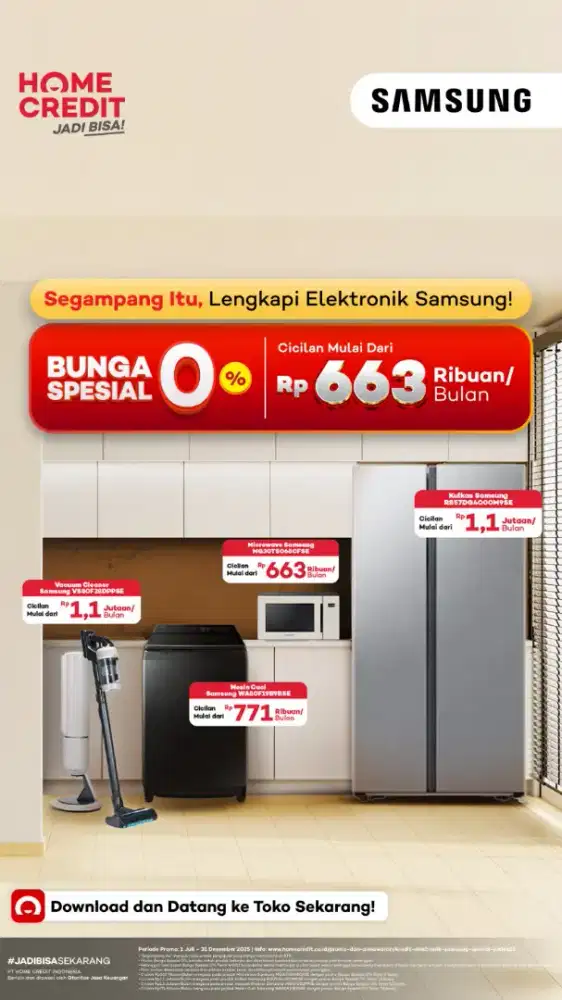 Cicilan murah free syarat KTP aja