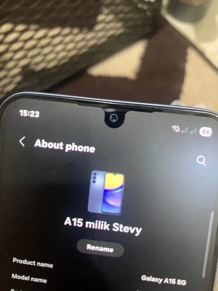 Samsung a15 5G ram 8/256 biru