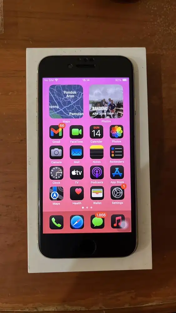 IPHONE SE 2022 (IPHONE SE 3) 5G 64GB EX-IBOX WHITE