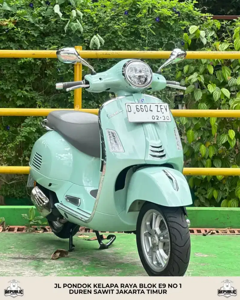 DIJUAL PIAGGIO VESPA GTS 4V 150 IGET ABS-ASR LED TH 2024 LIKE NEW