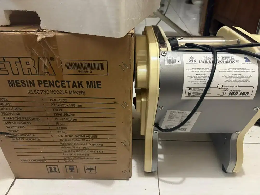 Getra Mesin Pencetak Mie