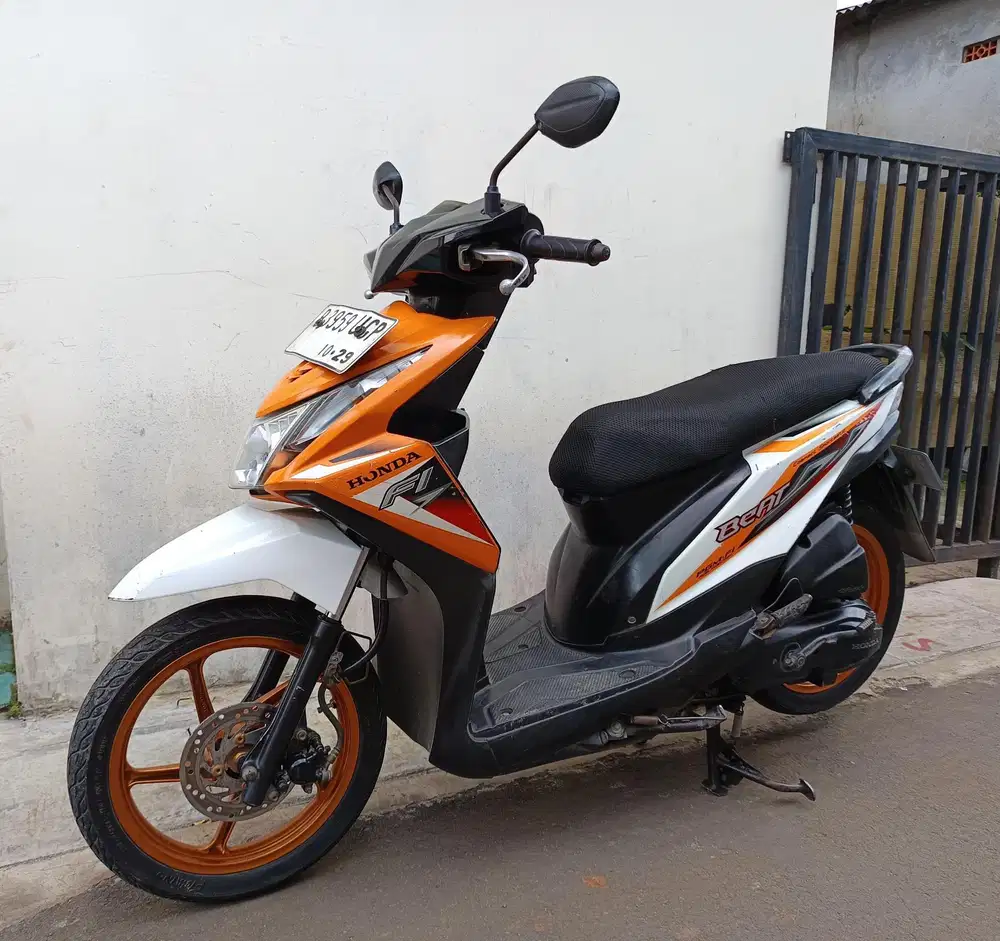 Di jual cepat beat fi 2014 siap pakai