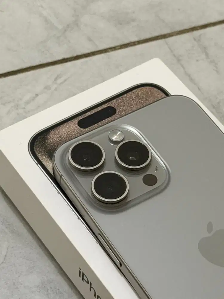Iphone 15 Promax 512 NETRAL TITANIUM