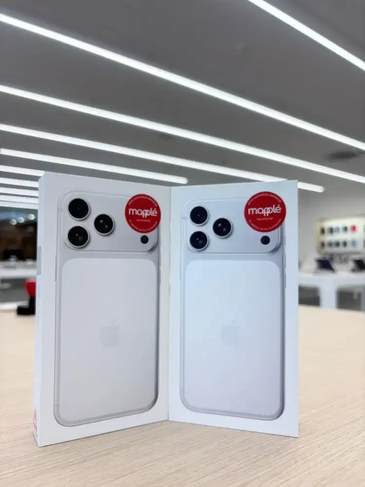 Iphone 17 pro max silver (Garansi resmi)