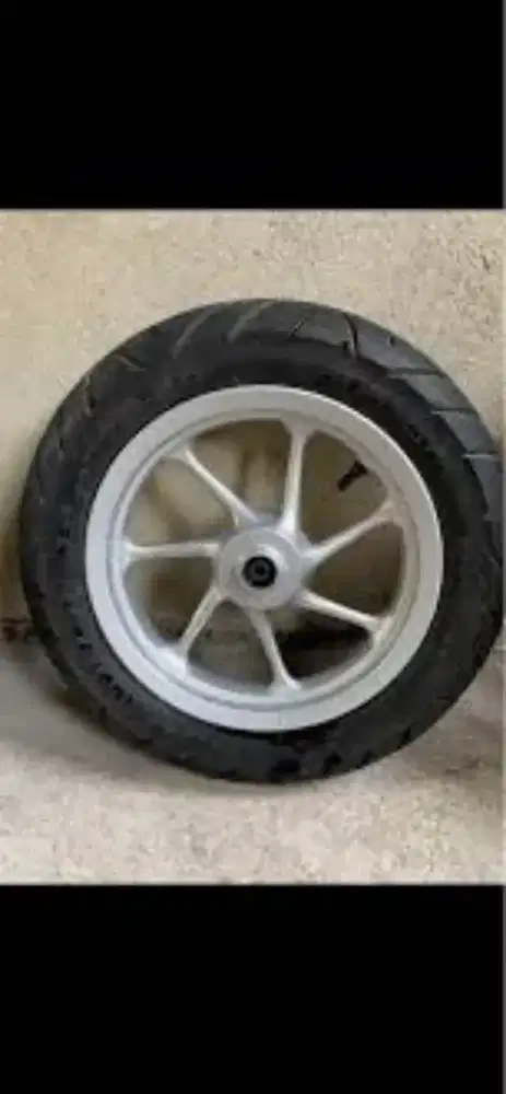 DIJUAL VELG+BAN SCOOPY RING 12 DEPAN