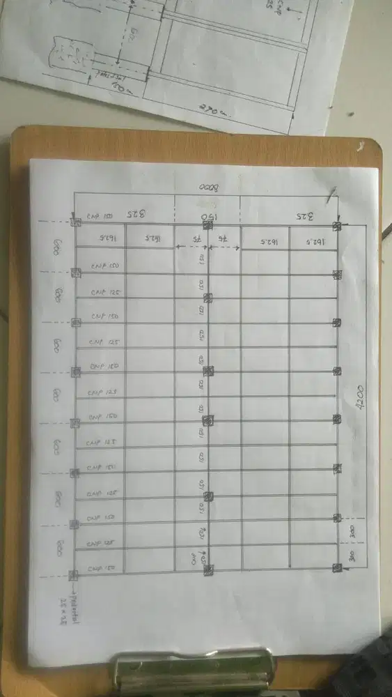 Besi cnp kontruksi wf hollow