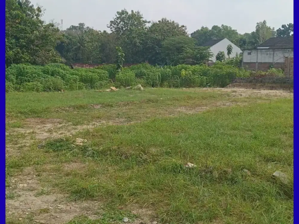 Tanah Jogja 1 Jt-an/mtr Siap AJB Notaris SHM Pekarangan