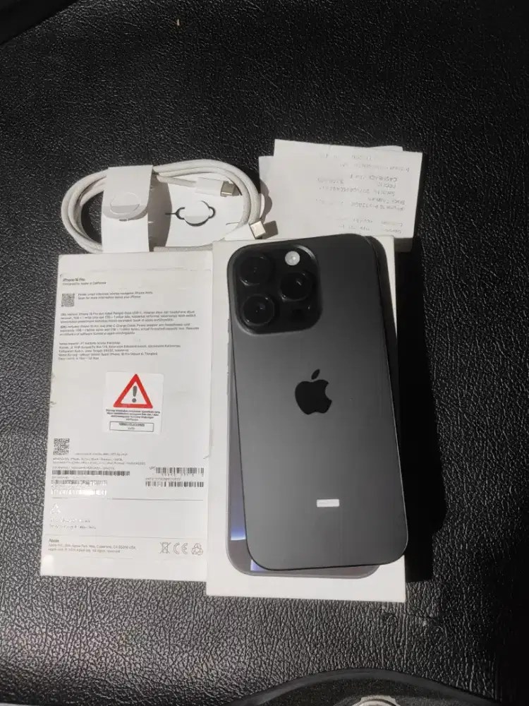 IPhone 16 Pro 128GB IBOX Garansi On Fullset Nominus