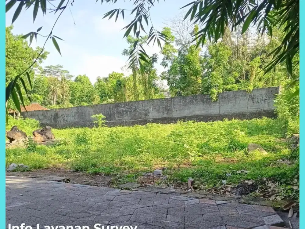 Tanah Kost Jogja 3 Jt-an/mtr 1km Kampus UII Kaliurang