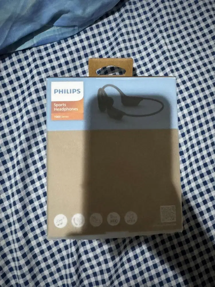 Black Philips TAA1708 Open Wireless Stereo Bluetooth Earphone