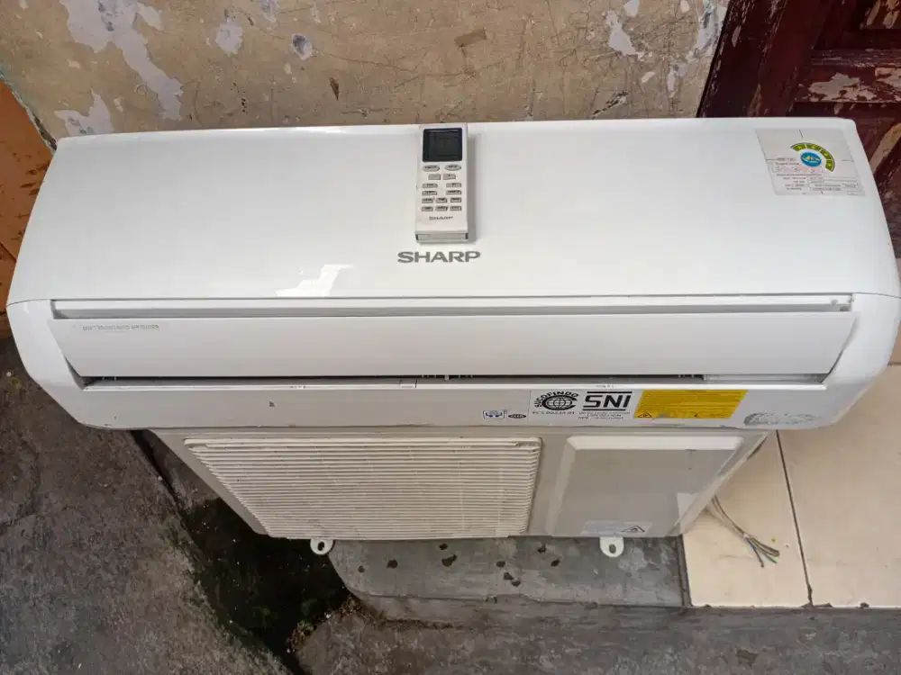 Jual ac sharp 1/2pk normal R32