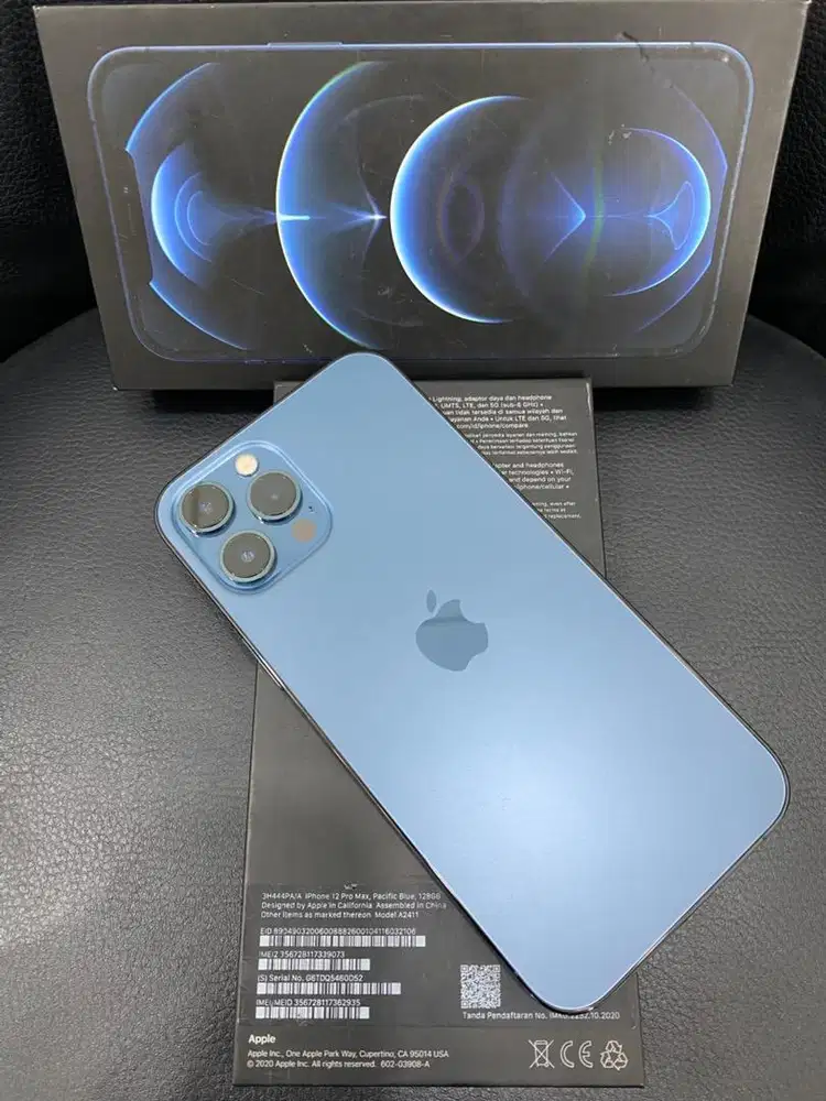 IPhone 12 Promax , Paciffic Blue , 128GB IBox