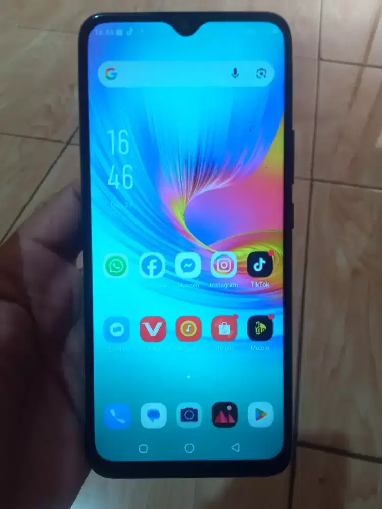 Infinix hot 9 play ram 4 64 mulus no minus