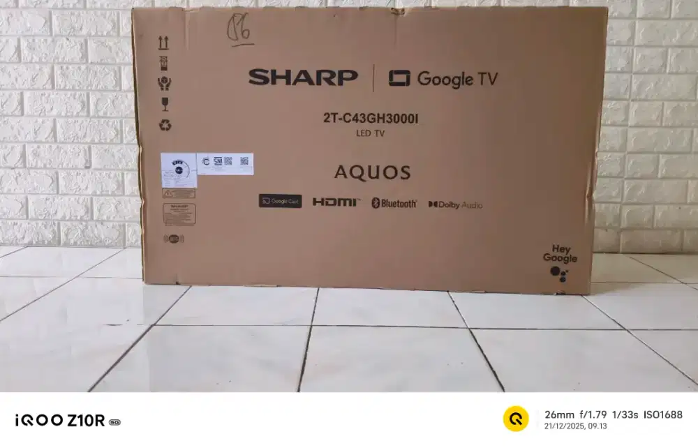 LED TV Sharp 43inc Google Tv
