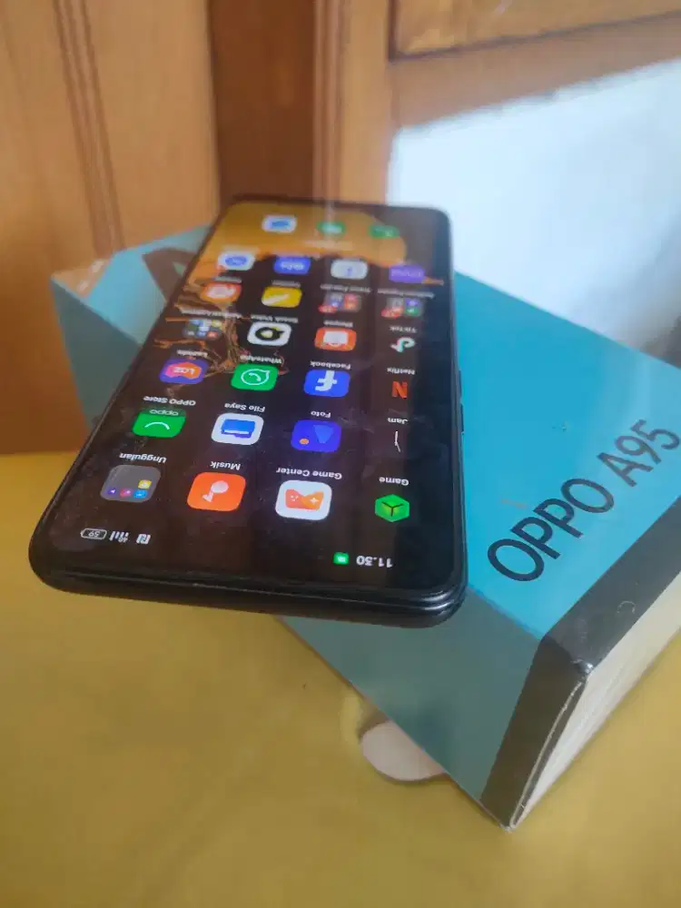 Jual Oppo A95 8/128 fullset ori