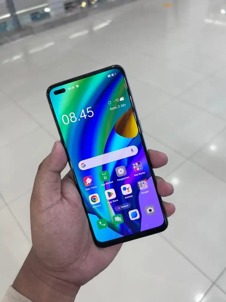 Oppo reno 4F 8/128 unit aja mines volume atas dan shadow tipis