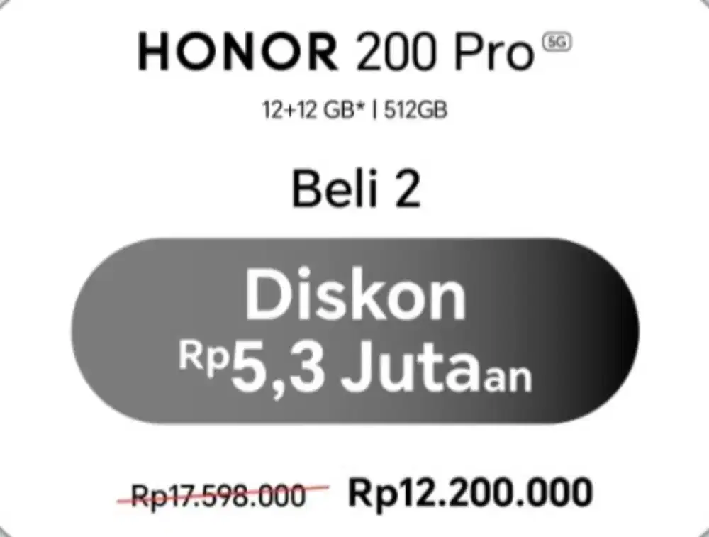 PROMO AKHIR TAHUN HONOR 200 PRO DAN MAGIC V3 DI ERAFONE SABANG