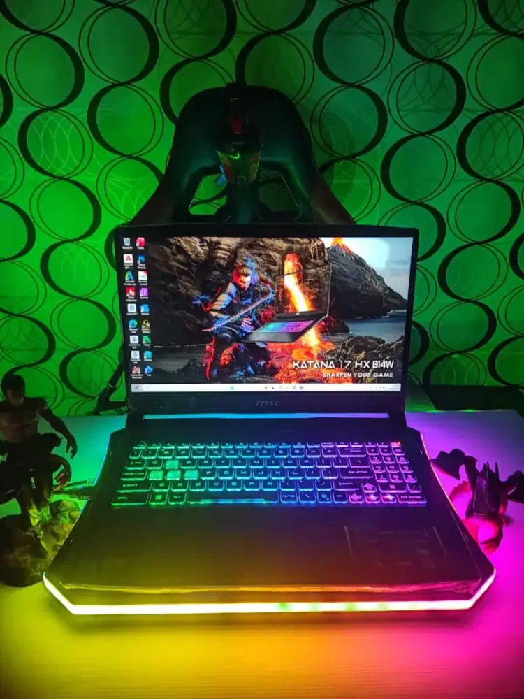 MSI KATANA 15HX B14WFK FULLSET LIKE NEW
 [GEN 14 + NVIDIA RTX 5060]