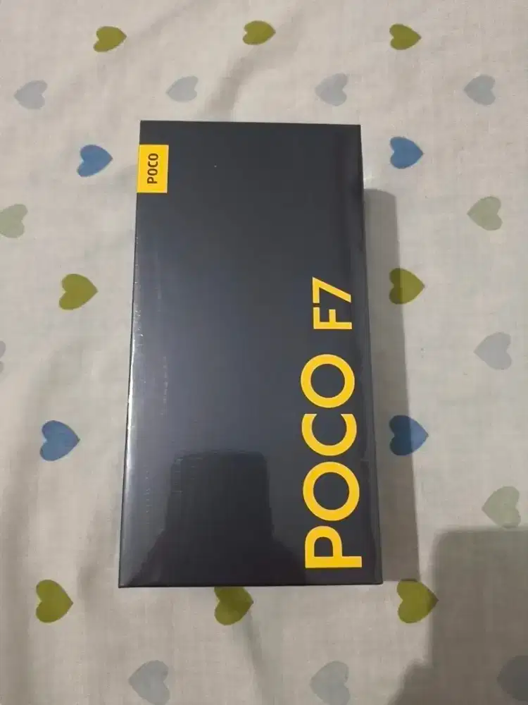 Handphone Poco F7 Silver New segel plastikan