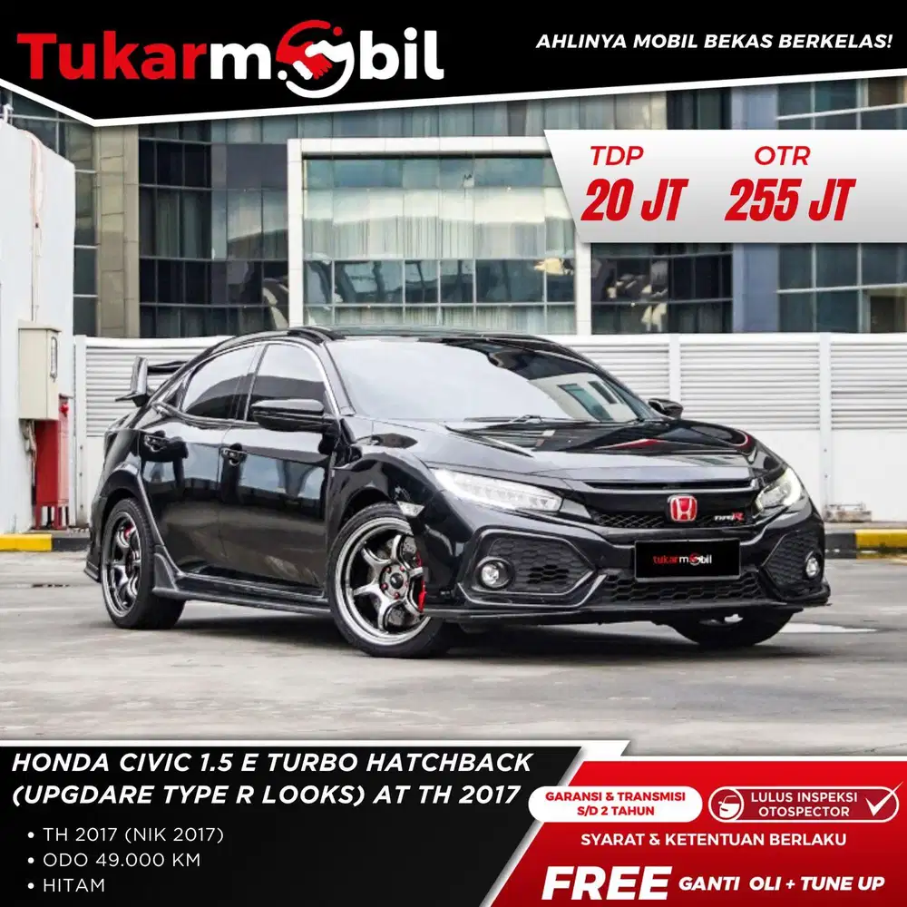 UPGRADE TYPE R LOOKS Honda Civic 1.5 E Turbo 2017