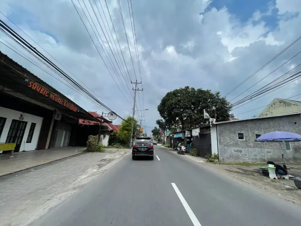 Dijual tanah istimewa dan strategis sudah pondasi, SHM Pekarangan, lokasi jalan palagan km 8