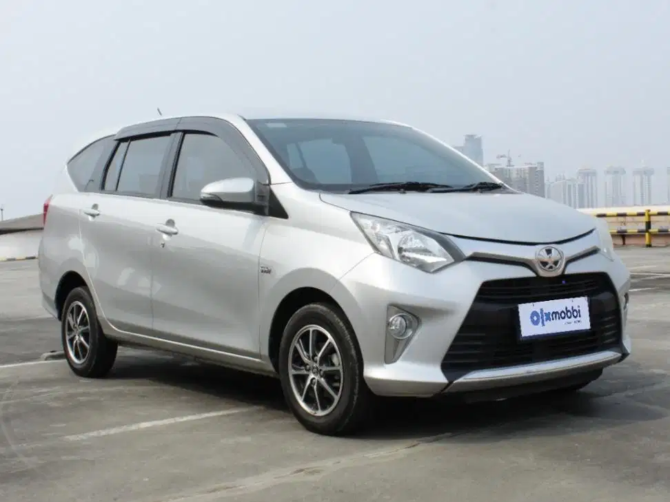 TDP 6,JT Toyota Calya 1.2 G Bensin-MT Silver 2018
