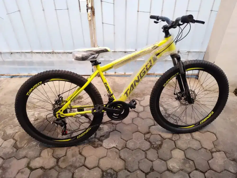 Baru Sepeda merk Tango warna kuning