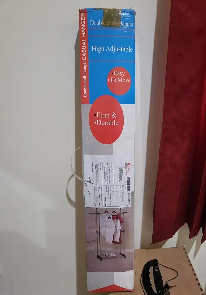 Double hanger gantungan baju
