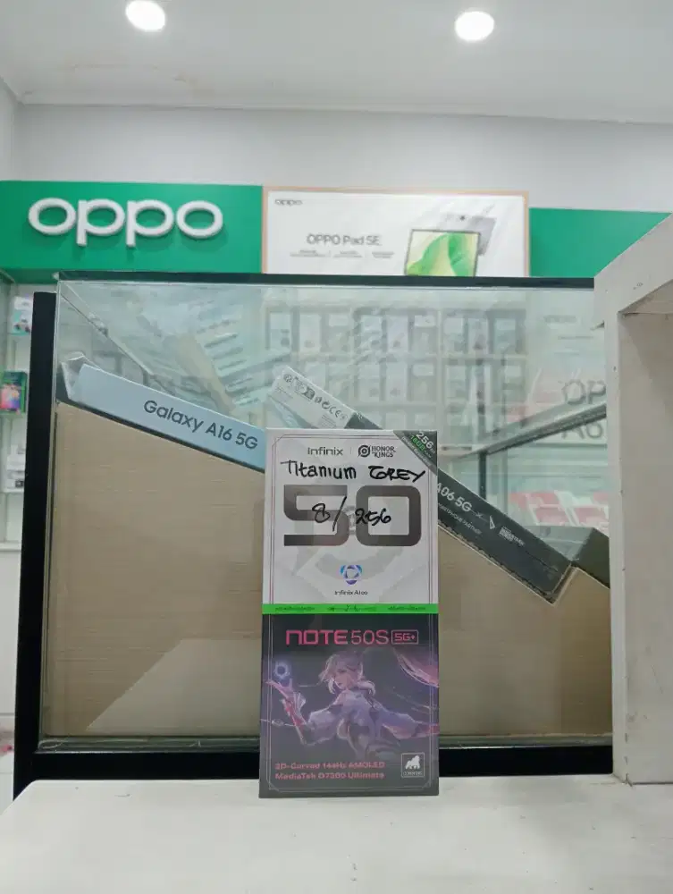 INFINIX NOTE 50S 5G 8/256 NEW MURAH QR GADGET