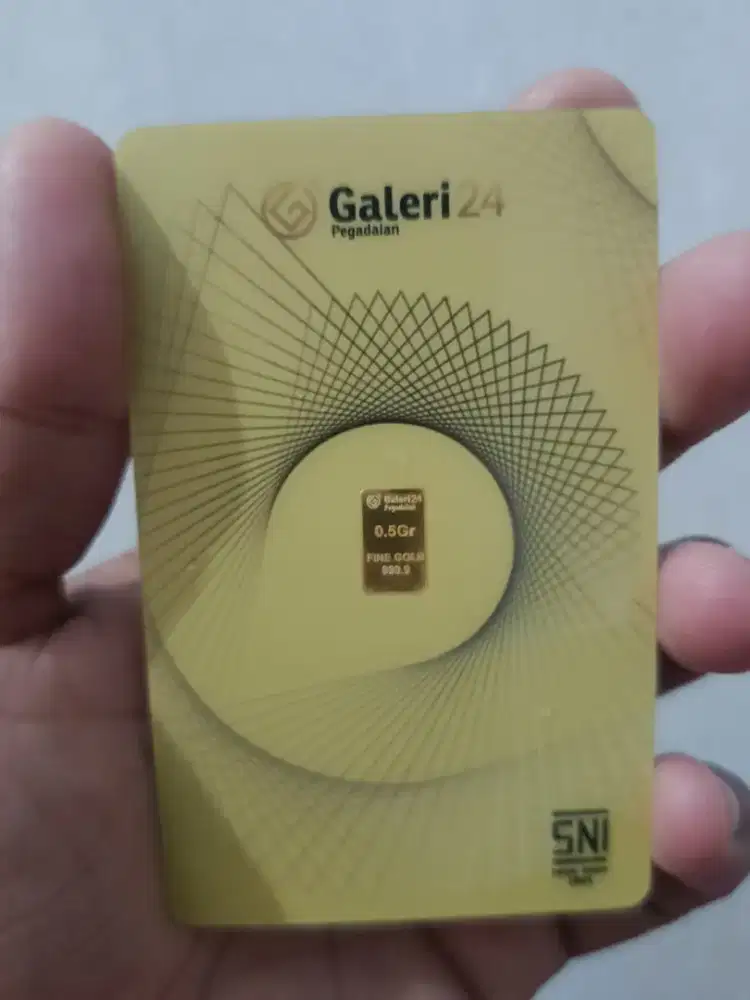 Jual Kepingan Emas Galeri 24 (0,5gram)